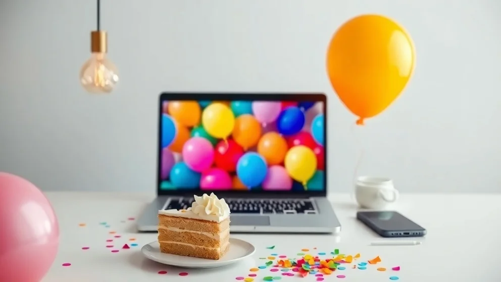 Grattis på födelsedagen gif som engagerar mottagaren